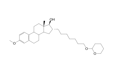 7-[17'-.beta.-Hydroxy-3'-methoxy-1',3',5'(10')-estratrien-16-.alpha.-yl]-1-[(tetrahydro-2"H-pyran-2"-yl)oxy]heptane