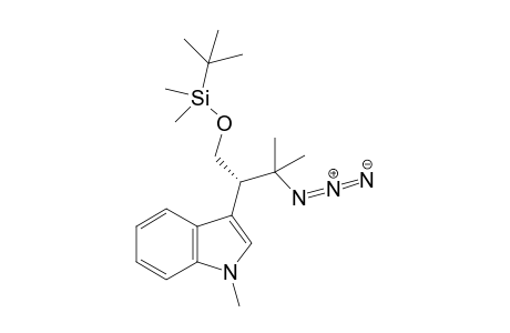 (S)-3-(3-Azido-1-((tert-butyldimethylsilyl)oxy)-3-methylbutan-2-yl)-1-methyl-1H-indole