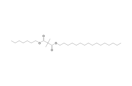 Dimethylmalonic acid, heptyl hexadecyl ester