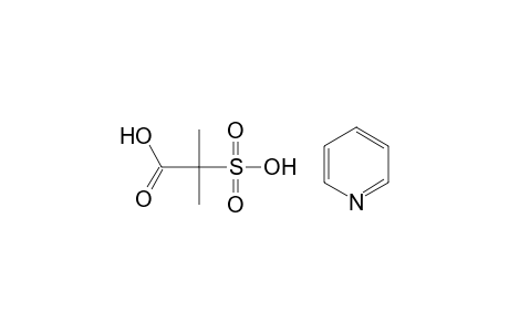 2-methyl-2-sulfopropionic acid, compound with pyridine(1:1)