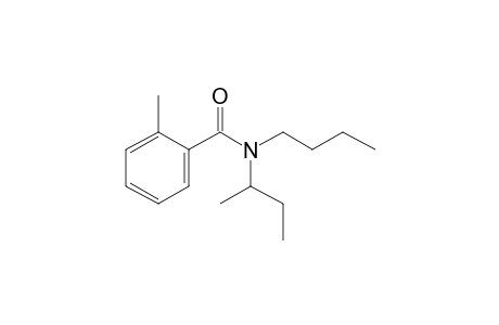 Benzamide, 2-methyl-N-(2-butyl)-N-butyl-