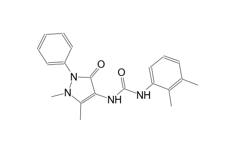 urea, N-(2,3-dihydro-1,5-dimethyl-3-oxo-2-phenyl-1H-pyrazol-4-yl)-N'-(2,3-dimethylphenyl)-