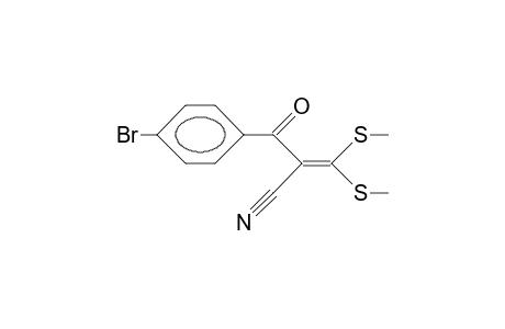 1-(4-Bromo-phenyl)-2-cyano-3,3-bis(methylthio)-prop-2-en-1-one