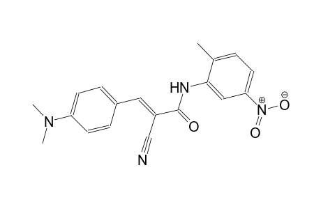 (2E)-2-cyano-3-[4-(dimethylamino)phenyl]-N-(2-methyl-5-nitrophenyl)-2-propenamide