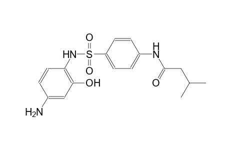 4'-[(4-amino-2-hydroxyphenyl)sulfamoyl]-3-methylbutyranilide