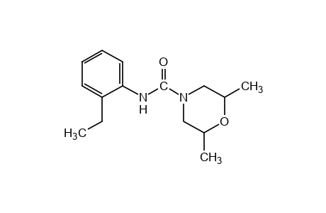 2,6-dimethyl-2'-ethyl-4-morpholinecarboxanilide