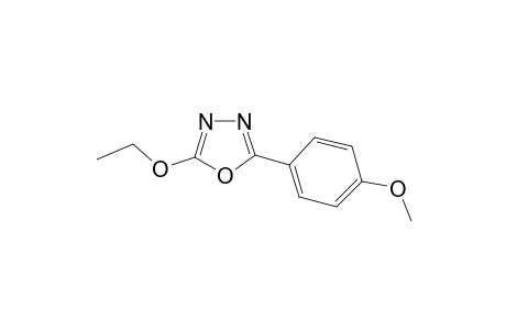 2-p-Methoxyphenyl-5-ethoxy-oxadiazole-1,3,4