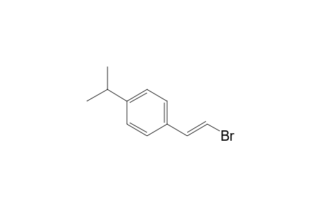 1-[(E)-2-bromanylethenyl]-4-propan-2-yl-benzene