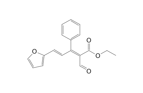 Ethyl (2Z,4E)-2-Formyl-5-(furan-2-yl)-3-phenylpenta-2,4-dienoate