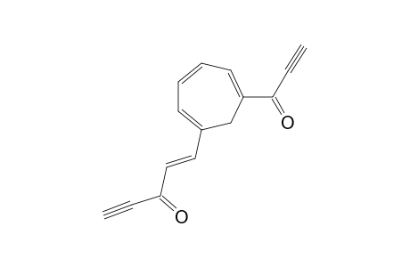 1-(3-OXOPENT-1-EN-4-YNYL)-6-(1-OXOPROP-2-YNYL)-CYCLOHEPTA-1,3,5-TRIENE