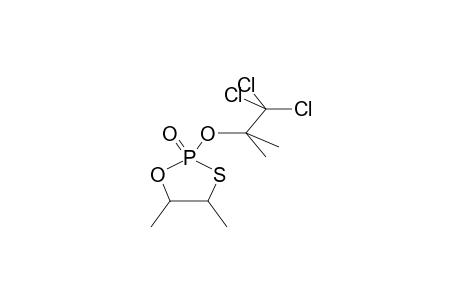 2-OXO-2-(1,1-DIMETHYL-2,2,2-TRICHLOROETHOXY)-4,5-DIMETHYL-1,3,2-THIAOXAPHOSPHOLANE