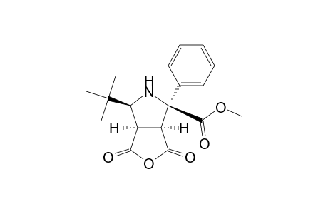 1H-Furo[3,4-c]pyrrole-4-carboxylic acid, 6-(1,1-dimethylethyl)hexahydro-1,3-dioxo-4-phenyl-, methyl ester, (3a.alpha.,4.beta.,6.beta.,6a.alpha.)-(.+-.)-