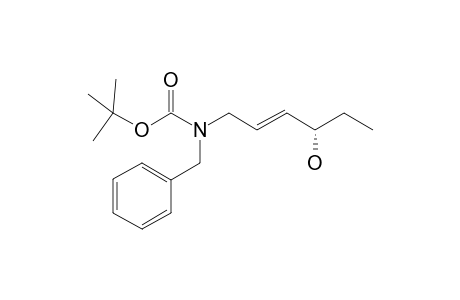 (S)-1-[(N-Benzyl-N-tert-butoxycarbonyl)amino]hex-2-en-4-ol