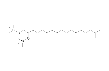 16-Methyl-heptadecane-1,2-diol, trimethylsilyl ether