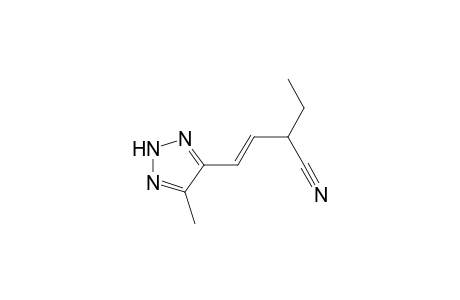 3-Cyano-1-(5-methyl[1,2,3]triazol-4-yl)pent-1-ene