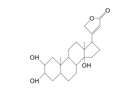 Card-20(22)-enolide, 2,3,14-trihydroxy-, (2.alpha.,3.beta.,5.alpha.)-