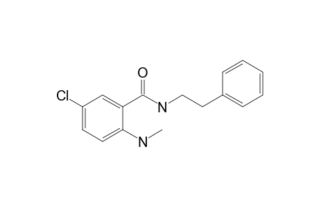 5-Chloro-2-methylamino-N-phenethylbenzamide