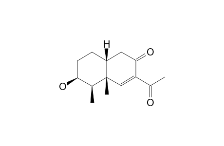 (+-)-Eremopetasidione