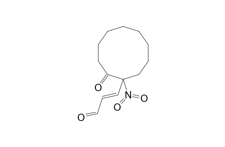 (E)-3-(1'-NITRO-2'-OXO-CYCLODECYL)-PROPENAL