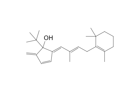 (5E)-1-tert-Butyl-2-methylidene-5-[(2E)-2-methyl-4-(2,6,6-trimethylcyclohex-1-en-1-yl)but-2-enyloden]cyclopent-3-en-1-ol