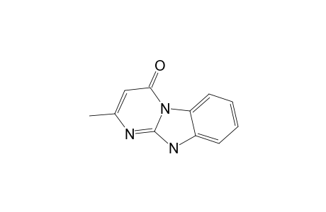 2-methyl-1H-pyrimido[3,2-a]benzimidazol-4-one