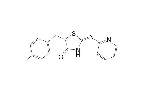 4-thiazolidinone, 5-[(4-methylphenyl)methyl]-2-(2-pyridinylimino)-, (2E)-