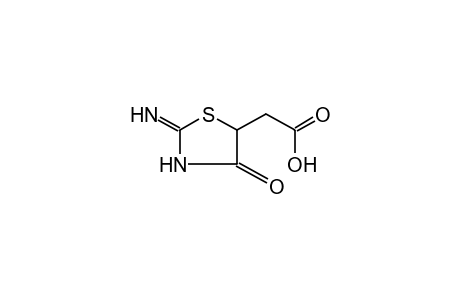 DL-2-IMINO-4-OXO-5-THIAZOLIDINEACETIC ACID