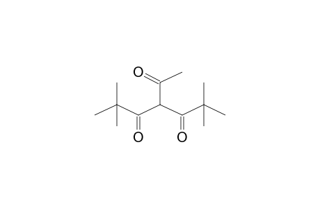 3,5-Heptanedione, 4-acetyl-2,2,6,6-tetramethyl-