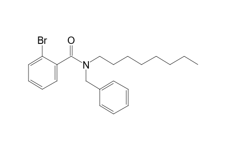 Benzamide, 2-bromo-N-benzyl-N-octyl-