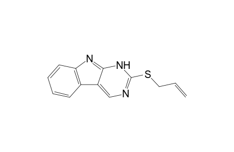 2-(allylthio)-9H-pyrimid[4,5-b]indole
