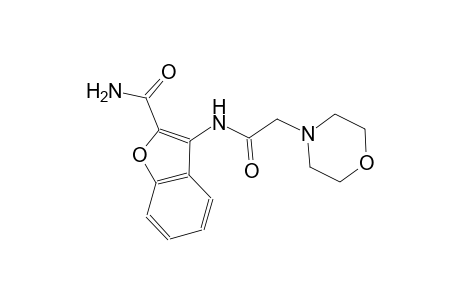 3-[(4-Morpholinylacetyl)amino]-1-benzofuran-2-carboxamide