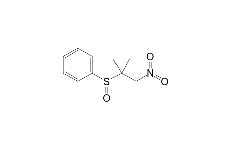 (2-Methyl-1-nitropropane-2-sulfinyl)benzene