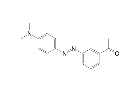 3'-[(p-dimethyiaminophenyl)azo]acetophenone