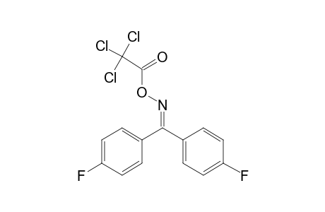 4,4'-difluorobenzophenone, O-(trichloroacetyl)oxime