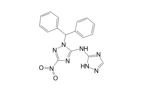 N-(1-benzhydryl-3-nitro-1H-1,2,4-triazol-5-yl)-N-(1H-1,2,4-triazol-5-yl)amine