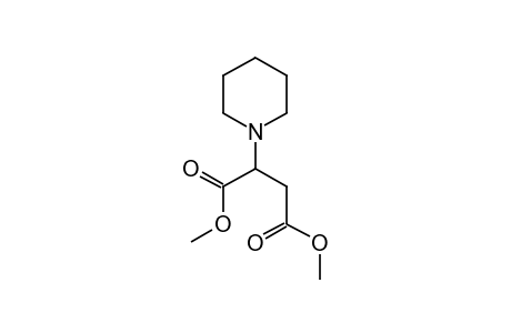 1-piperidinesuccinic acid, dimethyl ester