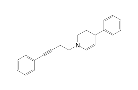 1,2,3,4-Tetrahydro-4-phenyl-1-(4-phenyl-3-butynyl)pyridine