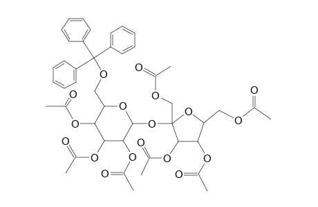 Sucrose, 6-o-trityl-2,3,4,1',3',4',6'-hepta-o-acetyl-