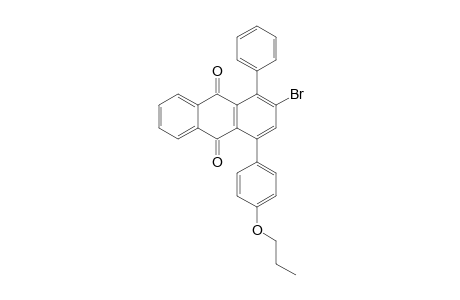2-BROMO-1-PHENYL-4-(4-PROPOXYPHENYL)-ANTHRAQUINONE
