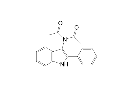 N-Acetyl-N-(2-phenyl-1H-indol-3-yl)acetamide