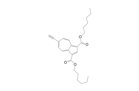 Dihexyl 6-(ethynylazulene)-1,3-dicarboxylate