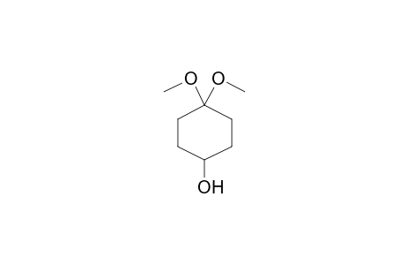 Cyclohexanol, 4,4-dimethoxy-