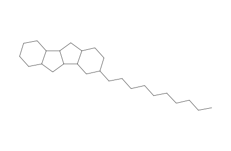 Indeno[2,1-a]indene, 3-decylhexadecahydro-