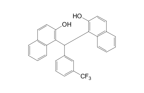 1,1'-[m-(Trifluoromethyl)benzylidene]di-2-naphthol