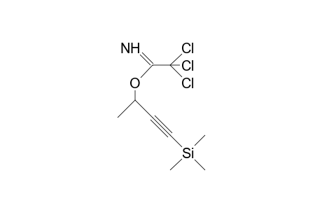 2,2,2-TRICHLOROACETIMIDIC ACID, 1-METHYL-3-(TRIMETHYLSILYL)-2-PROPYNYL ESTER