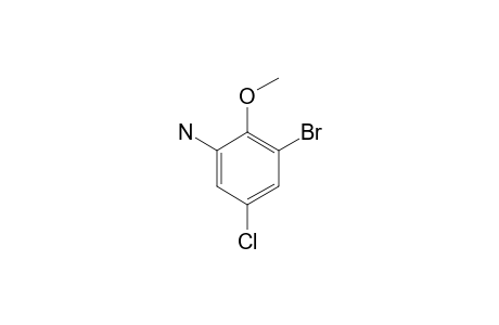 3-Bromo-5-chloro-2-methoxyaniline