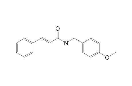 N-(4-methoxybenzyl)-3-phenylprop-2-enamide