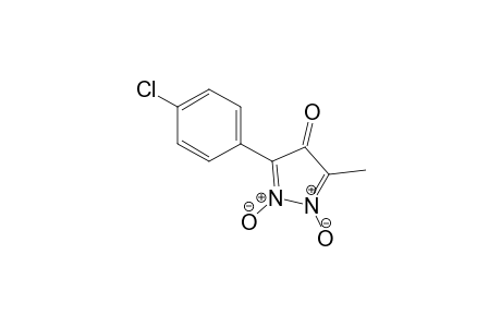 3-(4'-Chlorophenyl)-5-methylpyrazol-4-one - 1,2-dioxide