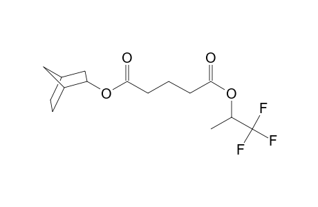 Glutaric acid, 2-norbornyl 1,1,1-trifluoroprop-2-yl ester