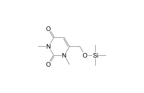 1,3-Dimethyl-6-(trimethylsilyloxymethyl)pyrimidine-2,4-dione